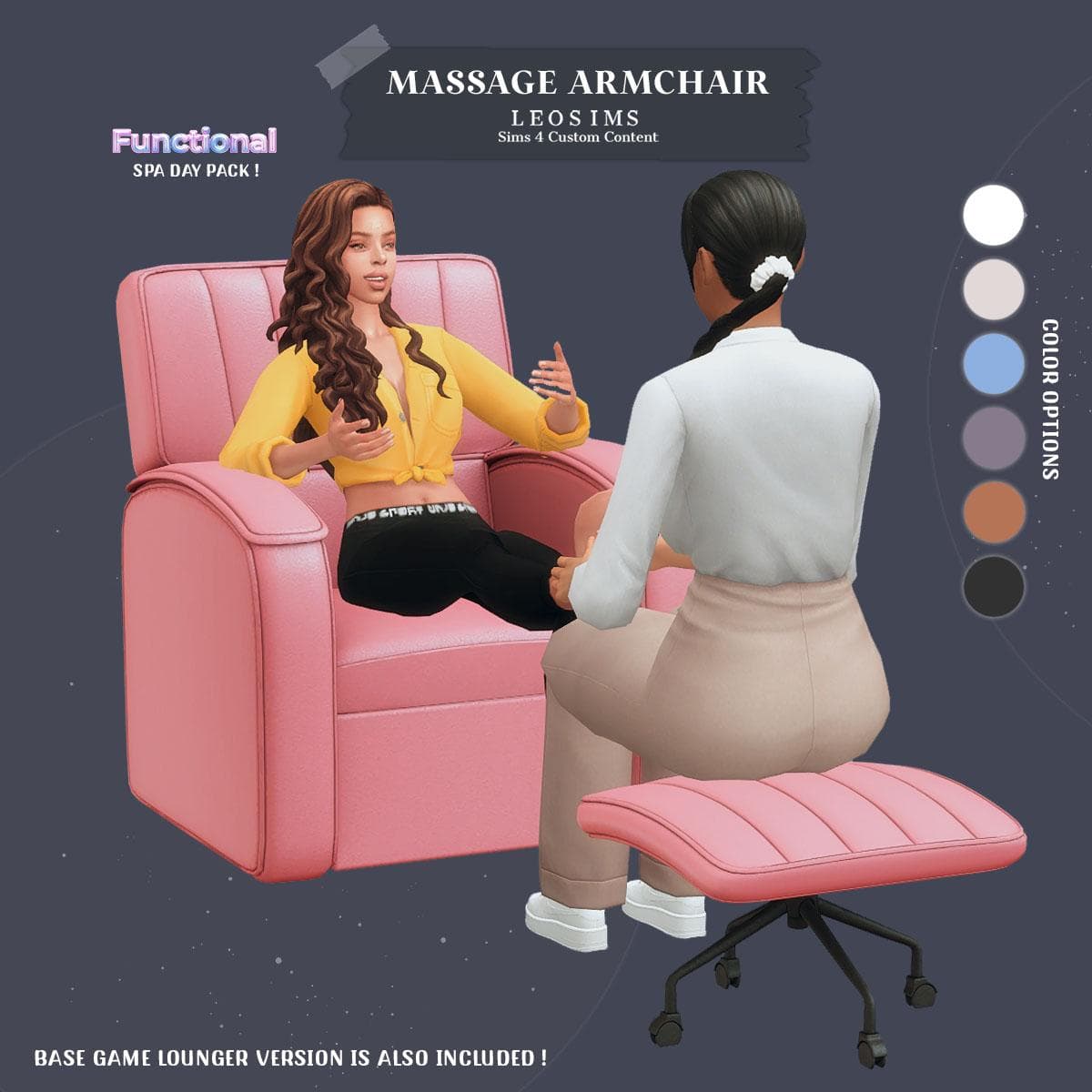 Массажное кресло LOUNGE ARMCHAIR